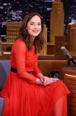 DAKOTA JOHSNON at Tonight Show Starring Jimmy Fallon 01/31/2017