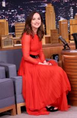DAKOTA JOHSNON at Tonight Show Starring Jimmy Fallon 01/31/2017