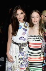 DANIELLE CAMPBELL at Vivienne Tam Fashion Show in New York 02/15/2017