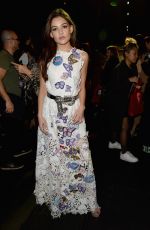 DANIELLE CAMPBELL at Vivienne Tam Fashion Show in New York 02/15/2017