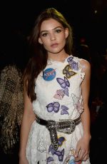 DANIELLE CAMPBELL at Vivienne Tam Fashion Show in New York 02/15/2017
