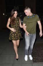 DANIELLE LLOYD at Wings Restaurant in Manchester 02/17/2017