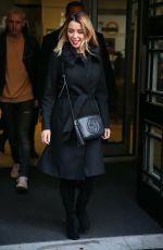 DANNII MINOGUE Leaves BBC Radio 2 Studios in London 02/24/2017