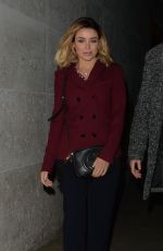 DANNII MINOGUE Leaves BBC Studios in London 02/08/2017