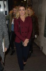 DANNII MINOGUE Leaves BBC Studios in London 02/08/2017