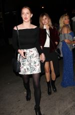 DEBBY RYAN Arrives at GQ Party at Chateau Marmont in West Hollywood 02/12/2017
