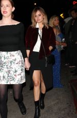 DEBBY RYAN Arrives at GQ Party at Chateau Marmont in West Hollywood 02/12/2017