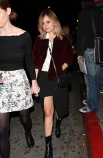 DEBBY RYAN Arrives at GQ Party at Chateau Marmont in West Hollywood 02/12/2017