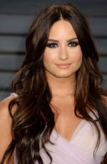 DEMI LOVATO at 2017 Vanity Fair Oscar Party in Beverly Hills 02/26/2017