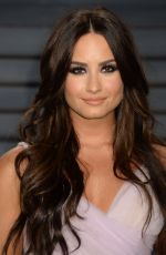 DEMI LOVATO at 2017 Vanity Fair Oscar Party in Beverly Hills 02/26/2017
