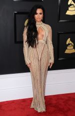 DEMI LOVATO at 59th Annual Grammy Awards in Los Angeles 02/12/2017