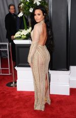 DEMI LOVATO at 59th Annual Grammy Awards in Los Angeles 02/12/2017