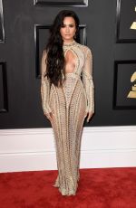 DEMI LOVATO at 59th Annual Grammy Awards in Los Angeles 02/12/2017