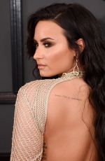 DEMI LOVATO at 59th Annual Grammy Awards in Los Angeles 02/12/2017