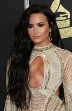 DEMI LOVATO at 59th Annual Grammy Awards in Los Angeles 02/12/2017