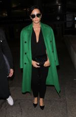 DEMI LOVATO at LAX Airport in Los Angeles 02/05/2017