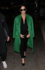 DEMI LOVATO at LAX Airport in Los Angeles 02/05/2017