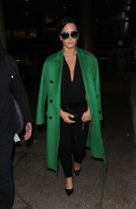 DEMI LOVATO at LAX Airport in Los Angeles 02/05/2017
