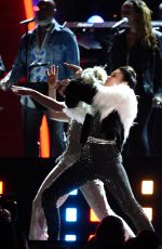 DEMI LOVATO Performs in a Tribute to Bee Gees at 2017 Grammy Awards in Los Angeles 02/12/2017