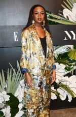 DESHAUNA BARBER at ELLE, E! and Img New York Fashion Week Kick-off Party in New York 02/08/2017
