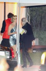 DIANE KRUGER Leaves 2017 Vanity Fair Oscar Party in Beverly Hills 02/26/2017