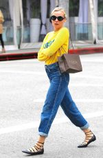 DIANE KRUGER Out and About in Beverly Hills 02/27/2017