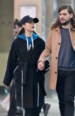 DIANNA AGRON and Winston Marshall Out in New York 02/23/2017