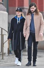 DIANNA AGRON and Winston Marshall Out in New York 02/23/2017