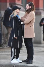DIANNA AGRON and Winston Marshall Out in New York 02/23/2017