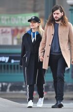 DIANNA AGRON and Winston Marshall Out in New York 02/23/2017