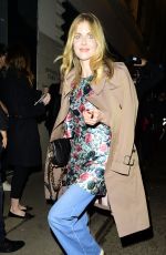 DONNA AIR Arrives at Burberry Fashion Show After Party in London 02/20/2017