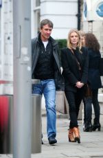 DONNA AIR Out and About in London 02/03/2017