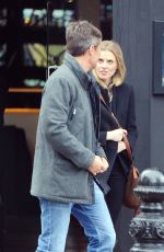 DONNA AIR Out and About in London 02/03/2017