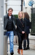 DONNA AIR Out and About in London 02/03/2017