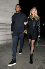 DOUTZEN KROES at Universal and Warner Music Brit Awards Party in London 02/22/2017