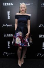 DOVE CAMERON at Epson Digital Couture Presentation February 2017 in New York 02/07/2017
