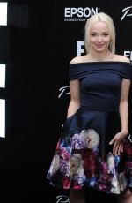 DOVE CAMERON at Epson Digital Couture Presentation February 2017 in New York 02/07/2017