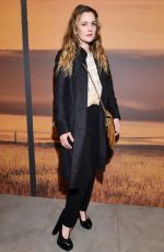 DREW BARRYMORE at Coach Fashion Show at New York Fashion Week 02/14/2017