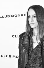ELEANOR LAMBERT at Club Monaco Fashion Presentation in New York 02/10/2017