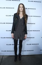 ELEANOR LAMBERT at Club Monaco Fashion Presentation in New York 02/10/2017