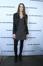 ELEANOR LAMBERT at Club Monaco Fashion Presentation in New York 02/10/2017