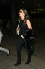 ELIZABETH HURLEY Arrives at LAX Airport in Los Angeles 02/16/2017