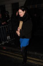 ELIZABETH MCGOVERN Arrives at Harvey Weinstein Pre Baftas Dinner in London 02/10/2017