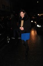 ELIZABETH MCGOVERN Arrives at Harvey Weinstein Pre Baftas Dinner in London 02/10/2017