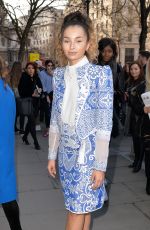 ELLA EYRE at Bora Aksu Fashion Show at London Fashion Week 02/17/2017