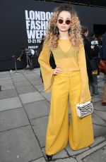 ELLA EYRE at Teatum Jones Fashion Show at London Fashion Week 02/17/2017