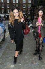 ELLA EYRE Out and About in London 02/19/2017