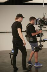 ELLIE GOULDING on the Set of Pantene Pro-V Commercial in London 02/06/2017
