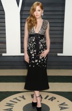 ELLIE BAMBER at 2017 Vanity Fair Oscar Party in Beverly Hills 02/26/2017