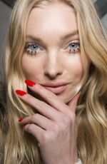 ELSA HOSK at Jremy Scott Fashion Show in New York 02/10/2017